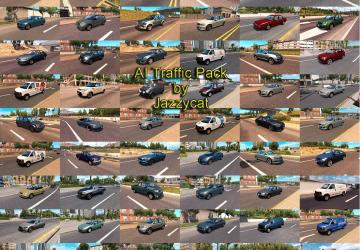 Мод AI Traffic Pack версия 6.8 для American Truck Simulator (v1.35.x)