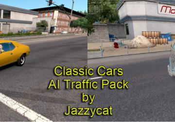 Мод Classic Cars AI Traffic Pack версия 2.2 для American Truck Simulator (v1.32.x)