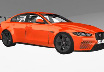 Мод Jaguar XE SV Project 8 версия 1.0 для BeamNG.drive (v0.19.4.2)