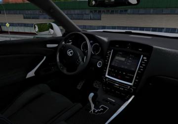 Мод Lexus IS-F версия 10.01.20 для City Car Driving (v1.5.9)