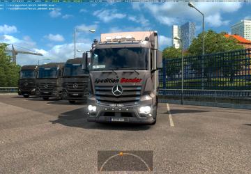 Мод Mercedes-Benz Antos ’12 версия 29.04.18 для Euro Truck Simulator 2 (v1.30.x)