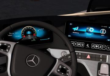 Мод Mercedes Benz New Actros 2019 версия 1.3 для Euro Truck Simulator 2 (v1.37.x, 1.38.x)