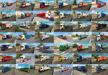 Мод Painted Truck Traffic Pack версия 8.3 для Euro Truck Simulator 2 (v1.35.x)