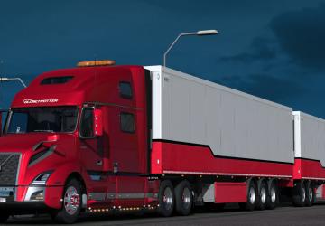 Мод Volvo VNL 2019 версия 1.0 для Euro Truck Simulator 2 (v1.31.x, 1.32.x)