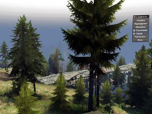 Карта «Русский лес» версия 1 для SpinTires (v03.03.16)