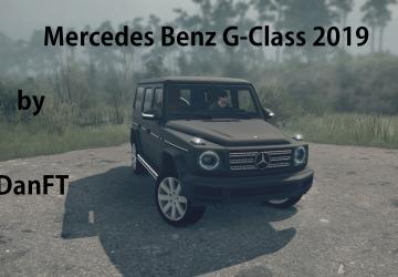Мод Mercedes Benz G-Class 2019 версия 1.2 для Spintires: MudRunner (v18/05/21)