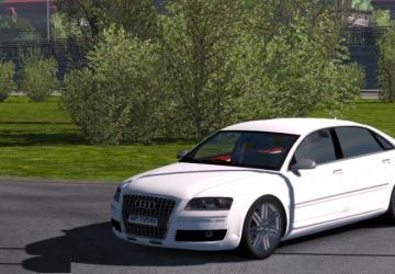 Мод Audi A8 версия 4.0 для American Truck Simulator (v1.40.x, 1.41.x)