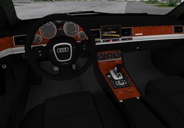 Мод Audi A8 версия 4.5 для American Truck Simulator (v1.50.x)