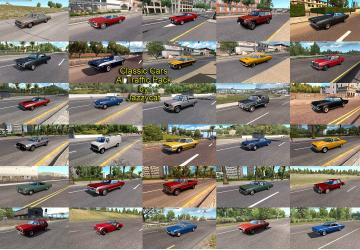Мод Classic AI Traffic Pack версия 5.3 для American Truck Simulator (v1.35.x, 1.36.x)