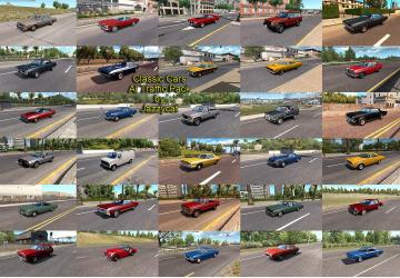 Мод Classic AI Traffic Pack версия 6.3 для American Truck Simulator (v1.43.x)