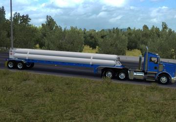 Мод CNG 7Tubes ISO 48FT trailer версия 2.4 для American Truck Simulator (v1.40.x, 1.41.x)