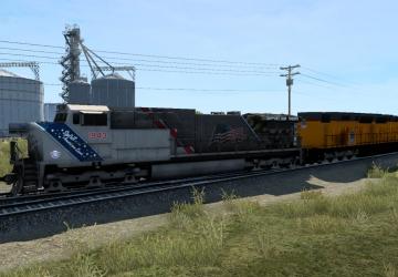 Мод Улучшенные поезда версия 3.8 для American Truck Simulator (v1.41.x)