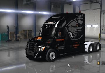 Мод Freightliner Cascadia 2018 версия 4.4 для American Truck Simulator (v1.28.x, - 1.30.x)