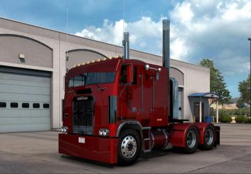 Мод Freightliner FLB Custom версия 1.1 для American Truck Simulator (v1.38.x)