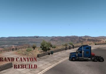 Grand Canyon Rebuild версия 1.3 для American Truck Simulator (v1.39.x)