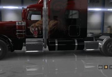Мод Хромированные колпаки для колёс версия 1.0.3 для American Truck Simulator (v1.35.x, 1.36.x)