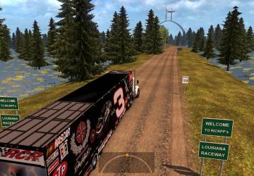 Interstate 10 версия 1.36 для American Truck Simulator (v1.36.x)