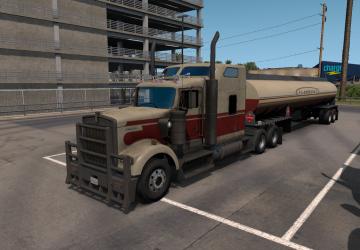 Мод Kenworth W 900 Б/У версия 1.5 для American Truck Simulator (v1.38.x)