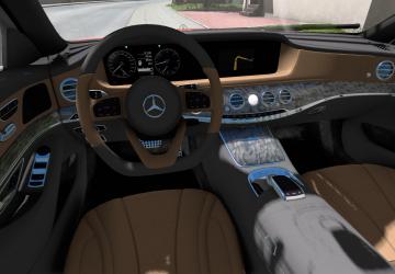 Мод Mercedes Benz S400d 4matic 2019 версия 4.7 для American Truck Simulator (v1.49.x)