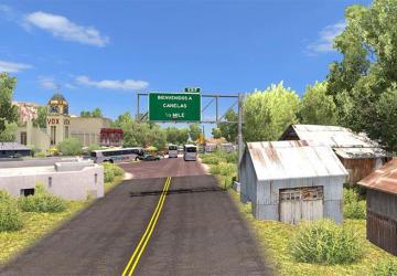 Карту Mexico Extremo версия 2.1.10 для American Truck Simulator (v1.35.x)
