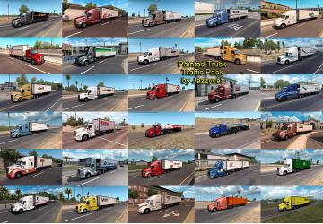 Мод Painted Truck Traffic Pack версия 3.4 для American Truck Simulator (v1.35.x, 1.36.x)