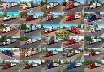 Мод Painted Truck Traffic Pack версия 4.6 для American Truck Simulator (v1.43.x)