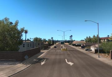 Карту PaZzMod Rebuilds/Expansions in CA, AZ & Mexico v1.0 для American Truck Simulator (v1.34.x)