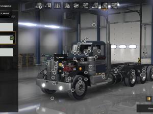 Мод Peterbilt 281-351 mTG версия 2.0 для American Truck Simulator (v1.6.x, - 1.30.x)