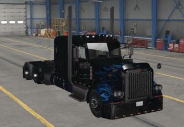 Мод Peterbilt 389 Custom версия 1.5 для American Truck Simulator (v1.48.x)