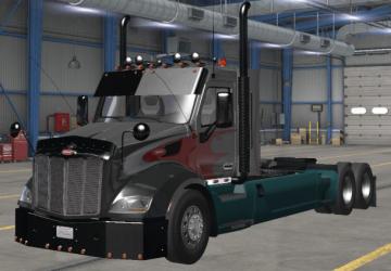 Мод Peterbilt 579 Custom версия 1.2 для American Truck Simulator (v1.44.x)