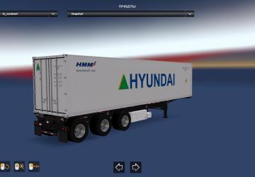 Мод Daikin Reefer Container версия 1.0 для American Truck Simulator (v1.32.x, 1.33.x)