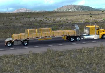 Мод Reitnouer Maxmiser Trailer версия 1.4 для American Truck Simulator (v1.32.x, 1.33.x)
