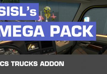 Мод SiSL’s Mega Pack SCS Trucks версия 1.2 для American Truck Simulator (v1.31.x)