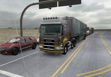 Мод SISU R500 C500 C600 версия 1.2 для American Truck Simulator (v1.46.x)