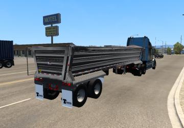 Мод Travis Wave Wedge End Dump версия 1.2 для American Truck Simulator (v1.49.x)