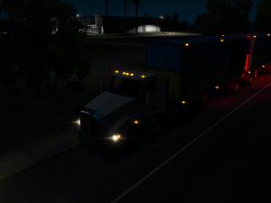 Мод Улучшенный свет фар версия 2.0 для American Truck Simulator (v1.28.x)