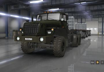 Мод Урал-4320-10 версия 1.0 для American Truck Simulator (v1.31.x, - 1.34.x)