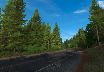 Мод Усовершенствованная растительность версия 3.0 для American Truck Simulator (v1.6.x, - 1.32.x)