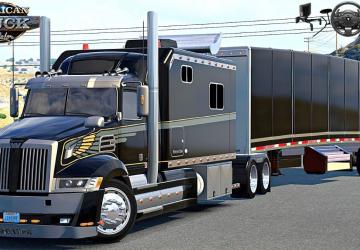 Мод Western Star 5700 EX версия 6.2.2 для American Truck Simulator (v1.41.x, 1.42.x)