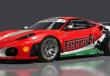 Мод Ferrari F430 GT Scuderia версия 1 для Assetto Corsa