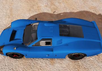 Мод Ford GT40 (MkIV) версия 1.0 для BeamNG.drive (v0.11.x)