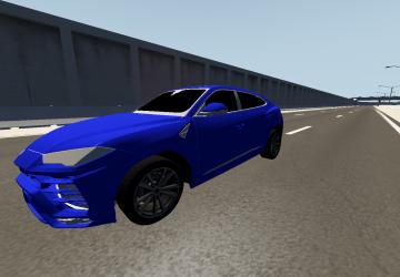 Мод Lamborghini Urus версия 1.0 для BeamNG.drive (v0.17)