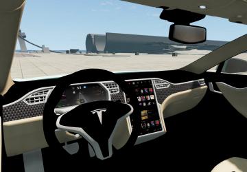 Мод Tesla Model S версия 2.0 для BeamNG.drive (v0.20)