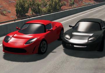 Мод Tesla Roadster версия 1.0 для BeamNG.drive (v0.20.2)