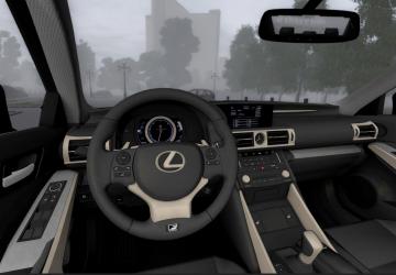 Мод 2014 Lexus IS350 F-Sport версия 1.0 для City Car Driving (v1.5.9, 1.5.9.2)