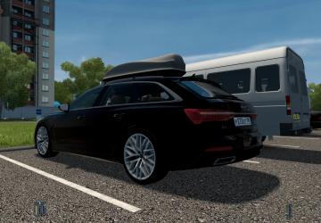 Мод Audi A6 AVANT 2019 версия 25.10.2020 для City Car Driving (v1.5.9.2)