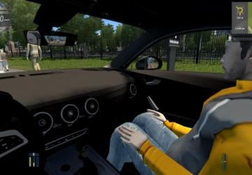 Мод Audi TT RS версия 1.0 для City Car Driving (v1.5.8)