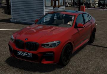 Мод BMW X4 M40D (G02) версия 17.03.2021 для City Car Driving (v1.5.9.2)