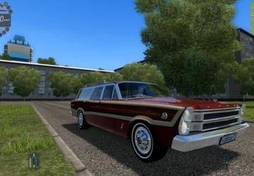 Мод Ford Country Squire версия 1.0 для City Car Driving (v1.5.7, 1.5.8)