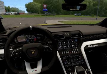 Мод Lamborghini Urus версия 11.08.20 для City Car Driving (v1.5.8 - 1.5.9.2)